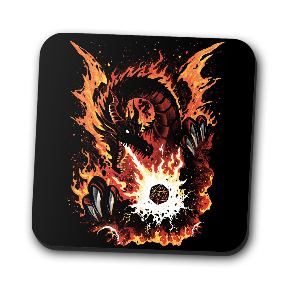 Fiery Red Dragon - Coasters product image 1