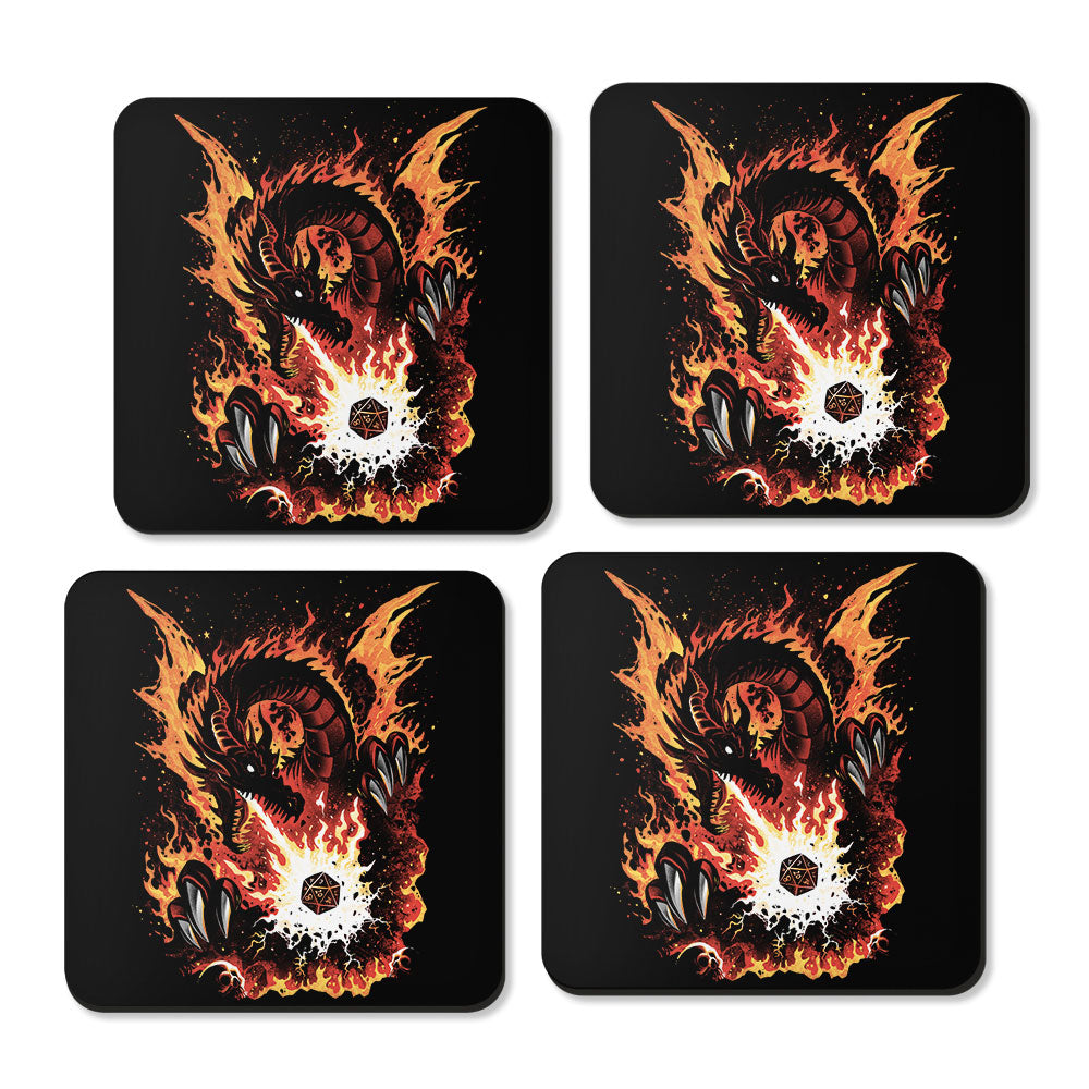 Fiery Red Dragon - Coasters product image 3