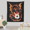 Fiery Red Dragon - Wall Tapestry