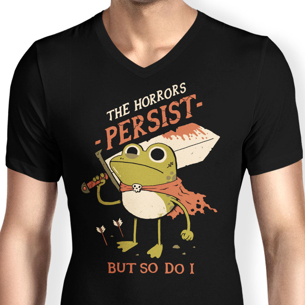 Frogs Persist - Men's V-Neck product image 4