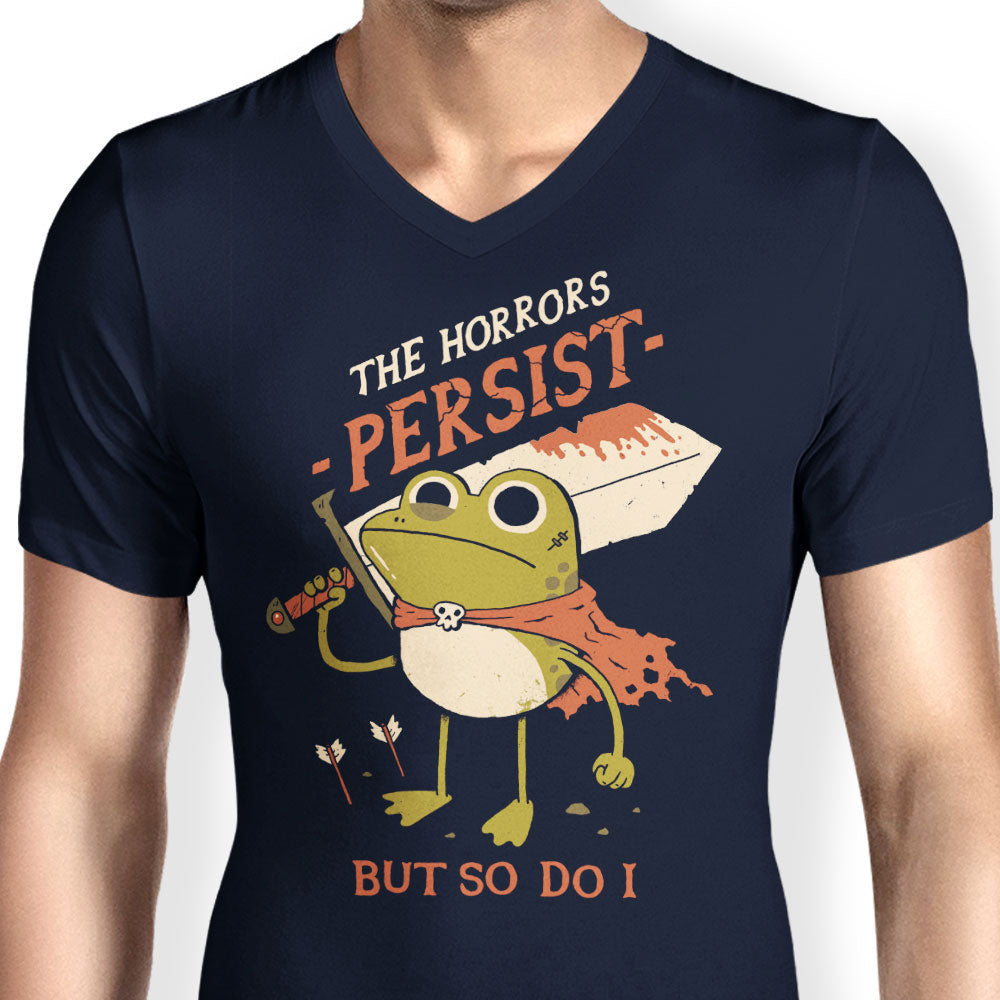 Frogs Persist - Men's V-Neck product image 5