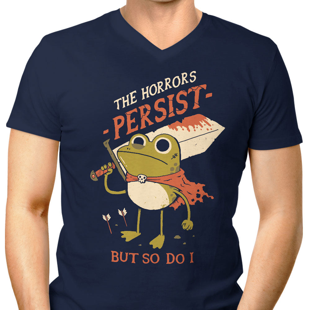 Frogs Persist - Men's V-Neck product image 3