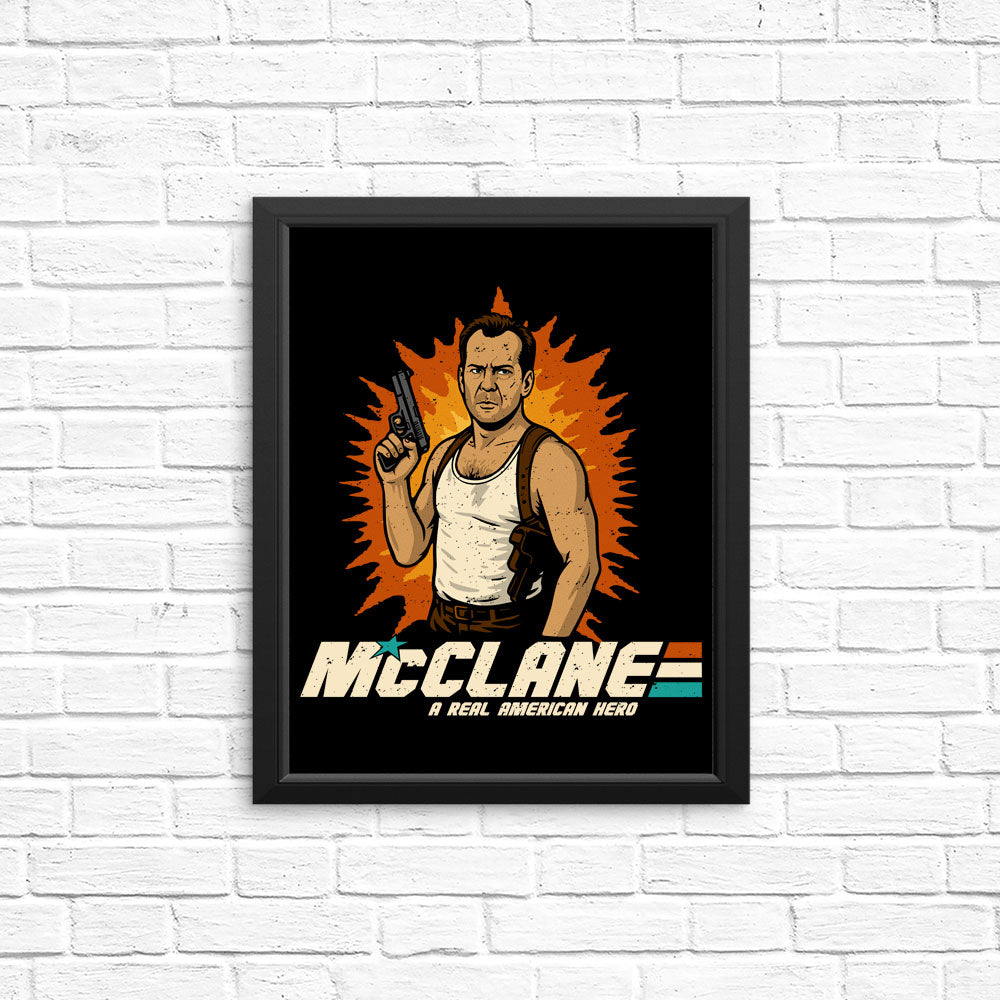 GI McClane - Posters & Prints
