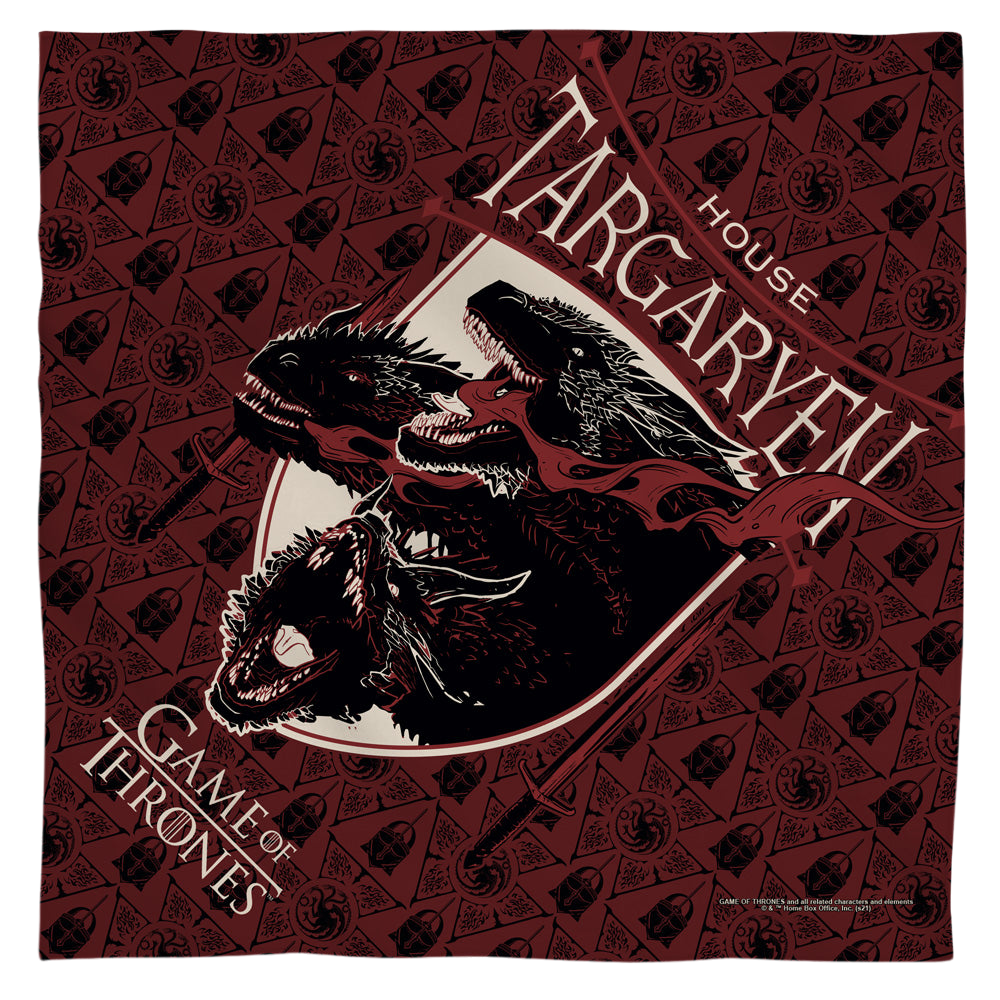 Game of Thrones House Targaryen - Bandana