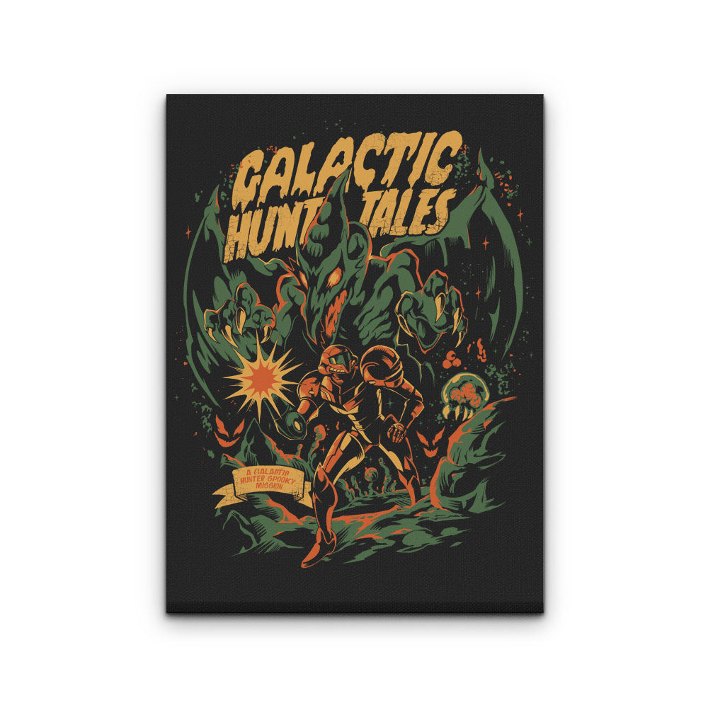 Galactic Hunt Tales - Canvas Print