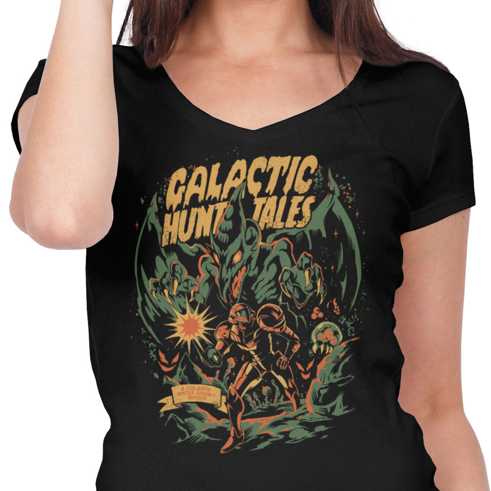 Galactic Hunt Tales - Women's V-Neck product image 4