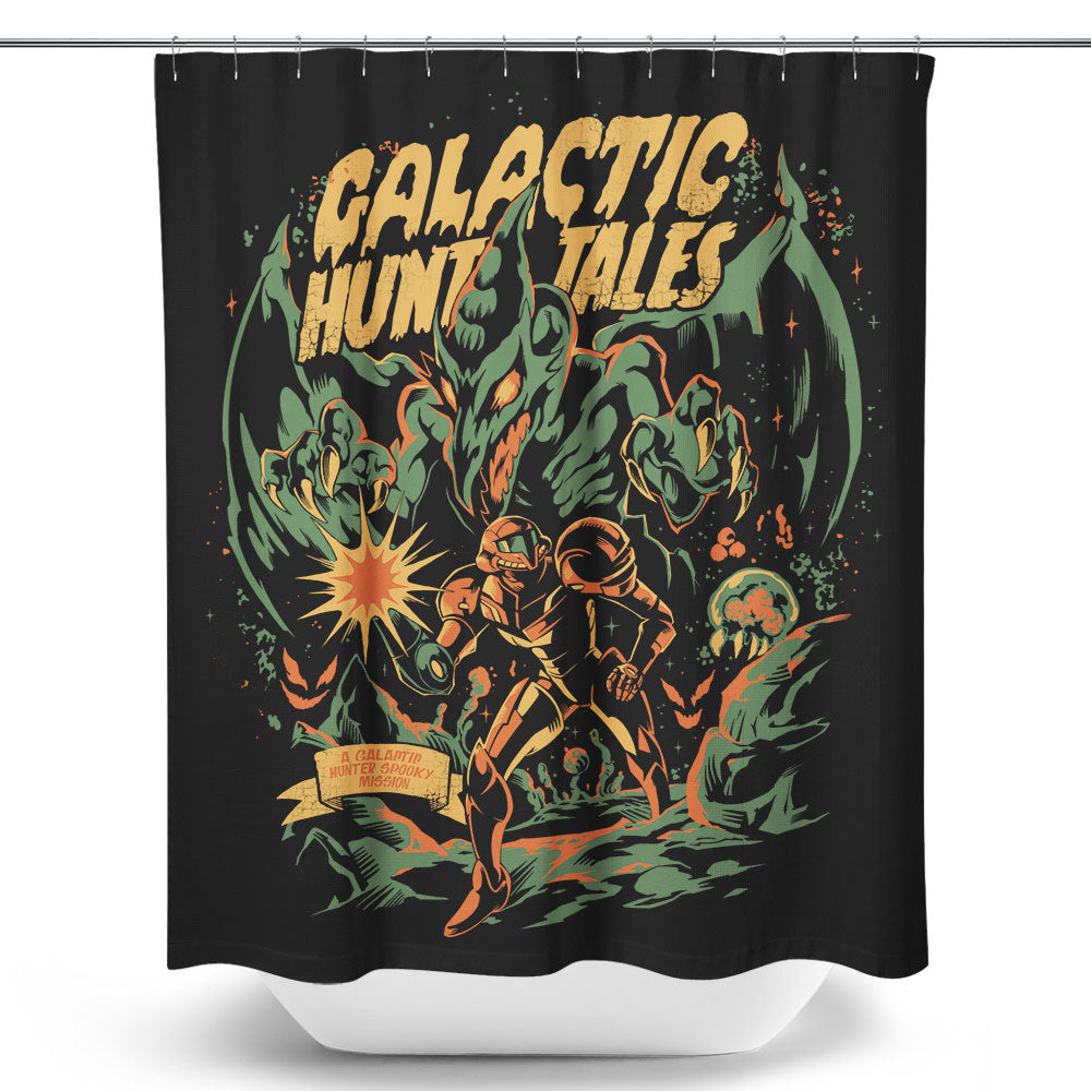 Galactic Hunt Tales - Shower Curtain
