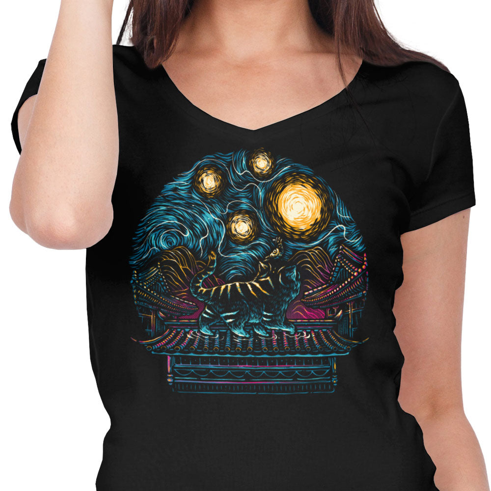 Glow of the Honmoon - Women's V-Neck product image 4