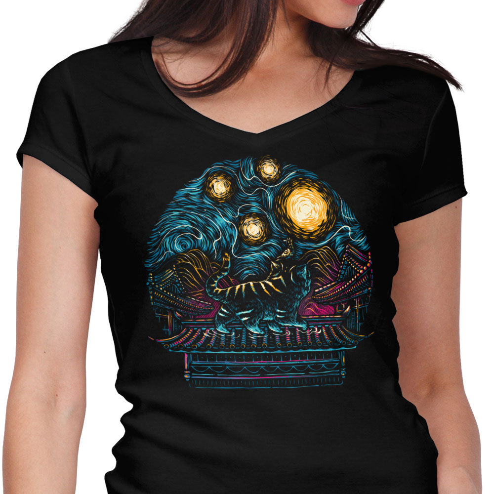 Glow of the Honmoon - Women's V-Neck product image 1