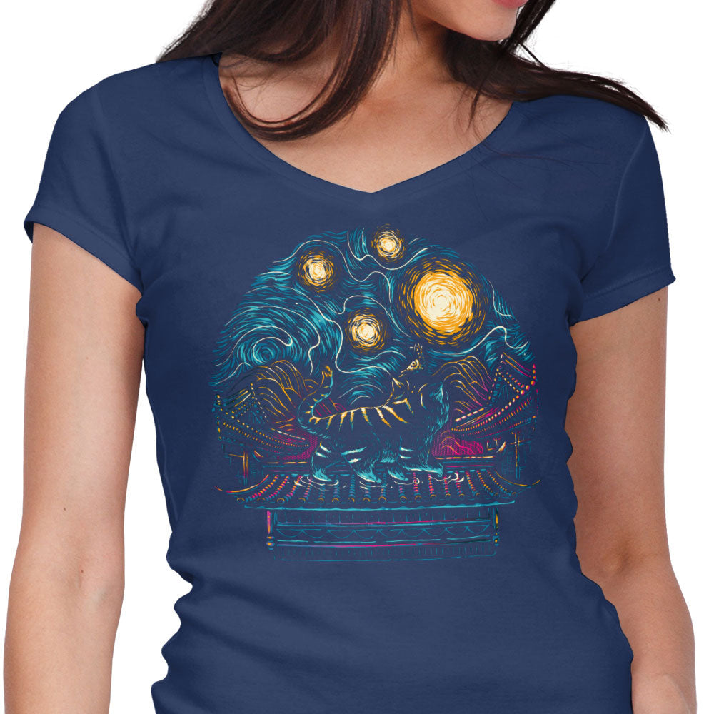 Glow of the Honmoon - Women's V-Neck product image 3
