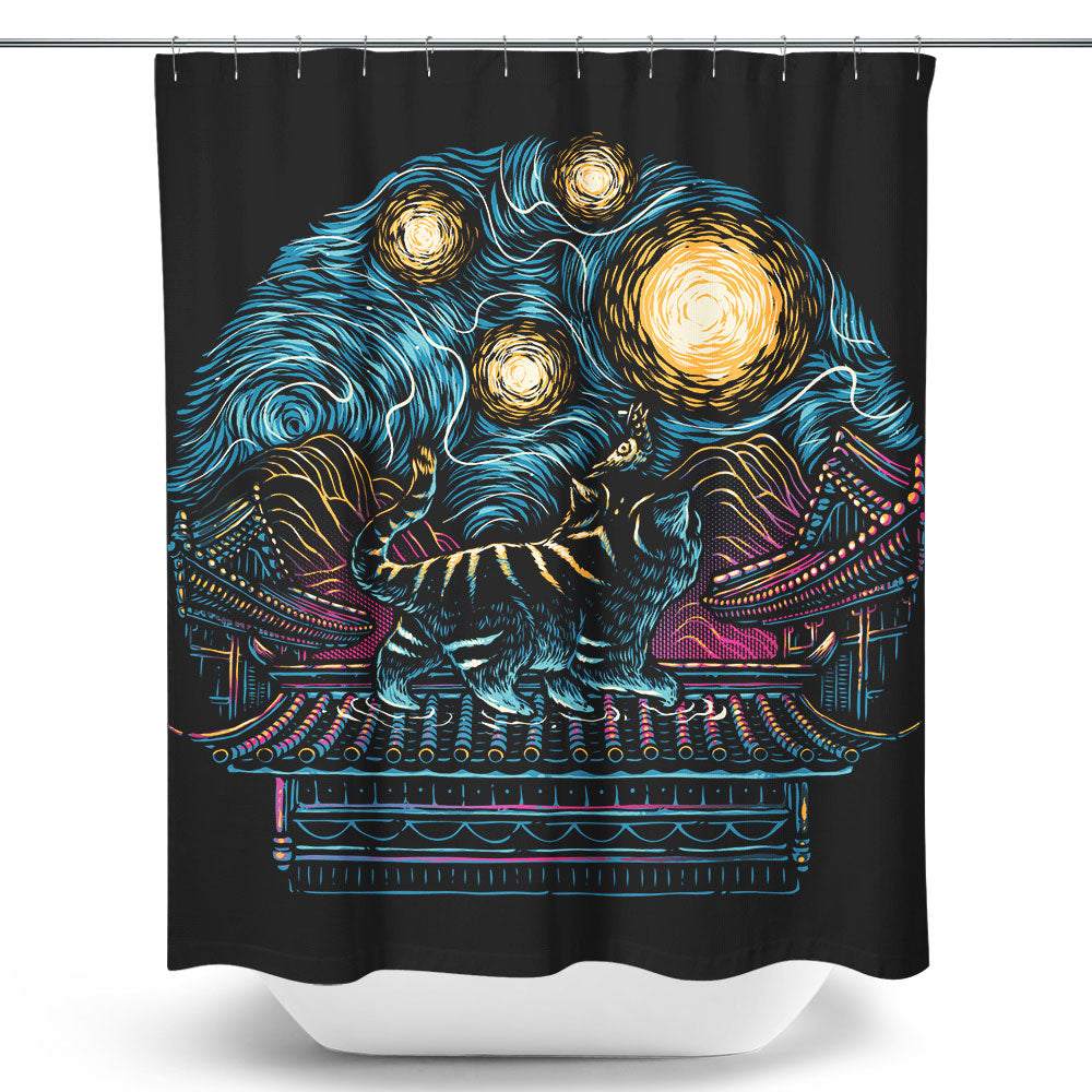 Glow of the Honmoon - Shower Curtain