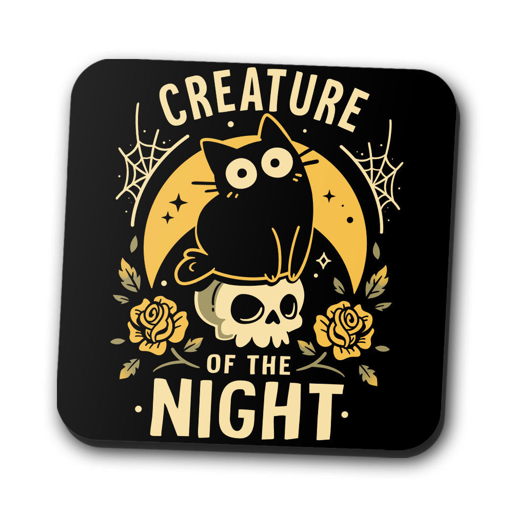 Gothic Night Cat - Coasters product image 1