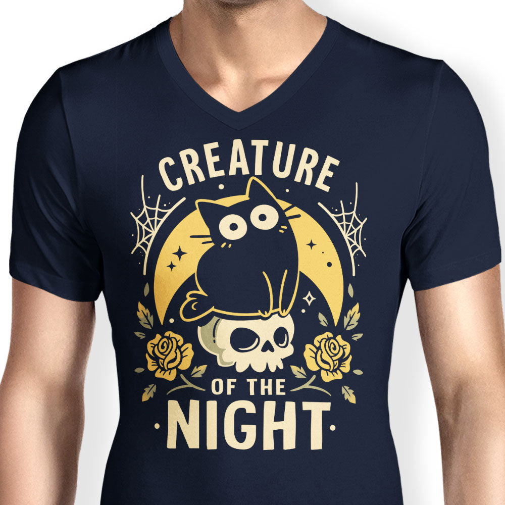 Gothic Night Cat - Men's V-Neck product image 5