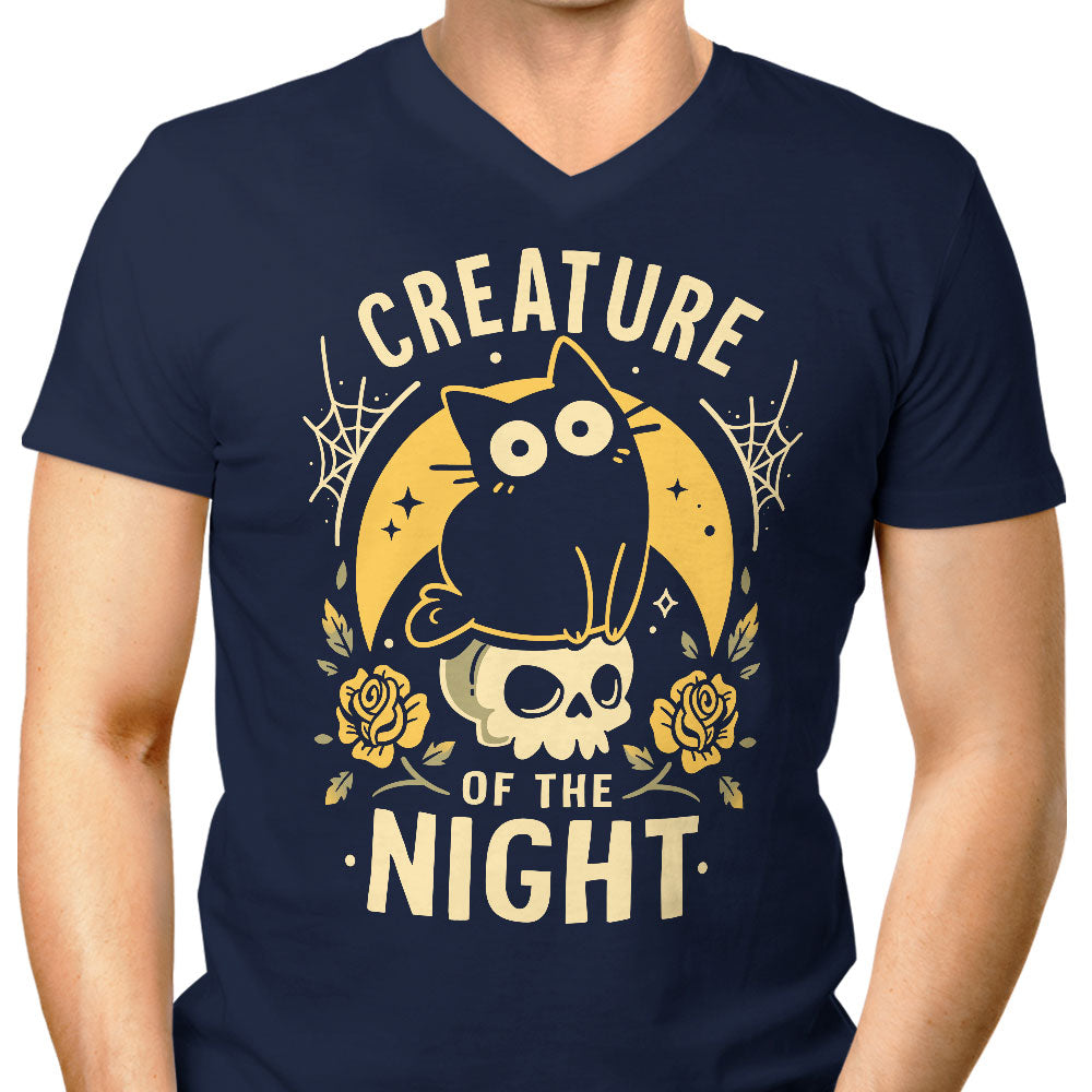 Gothic Night Cat - Men's V-Neck product image 3
