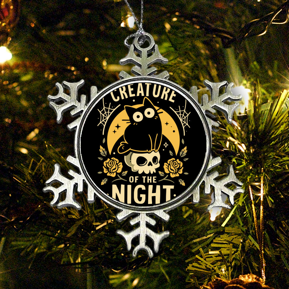 Gothic Night Cat - Ornament product image 1