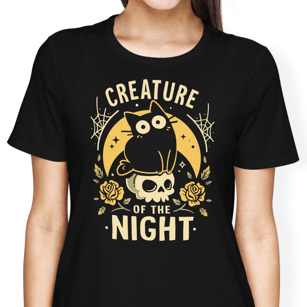 Gothic Night Cat - Women's Apparel product image 1