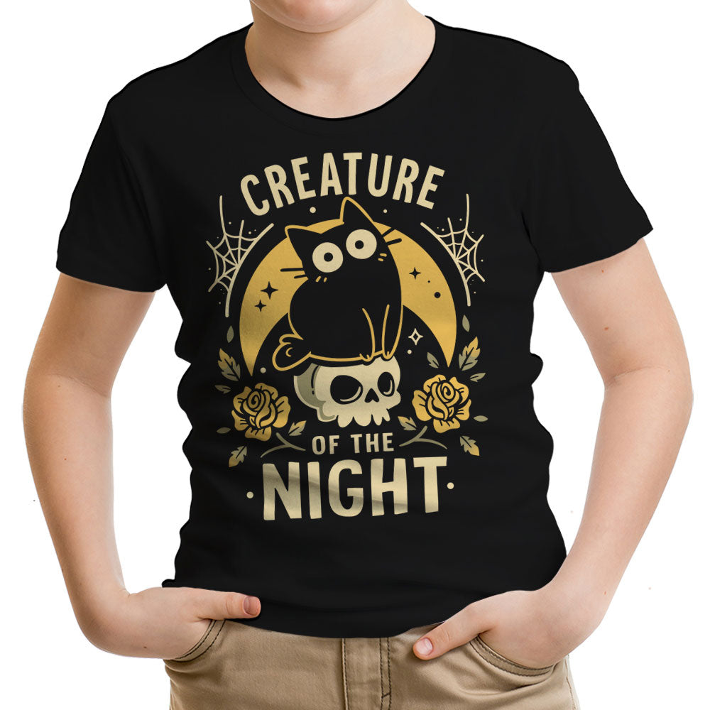 Gothic Night Cat - Youth Apparel product image 1