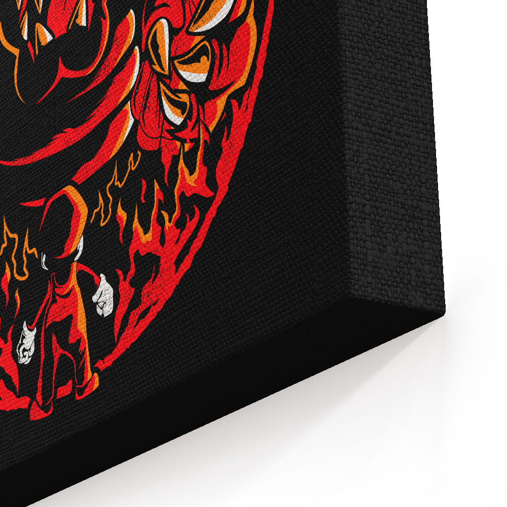 Great Demon Turtle - Canvas Print