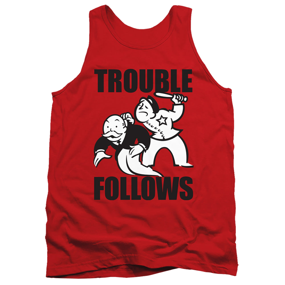Hasbro Trouble Follows Evergreen - Men's Tank Top