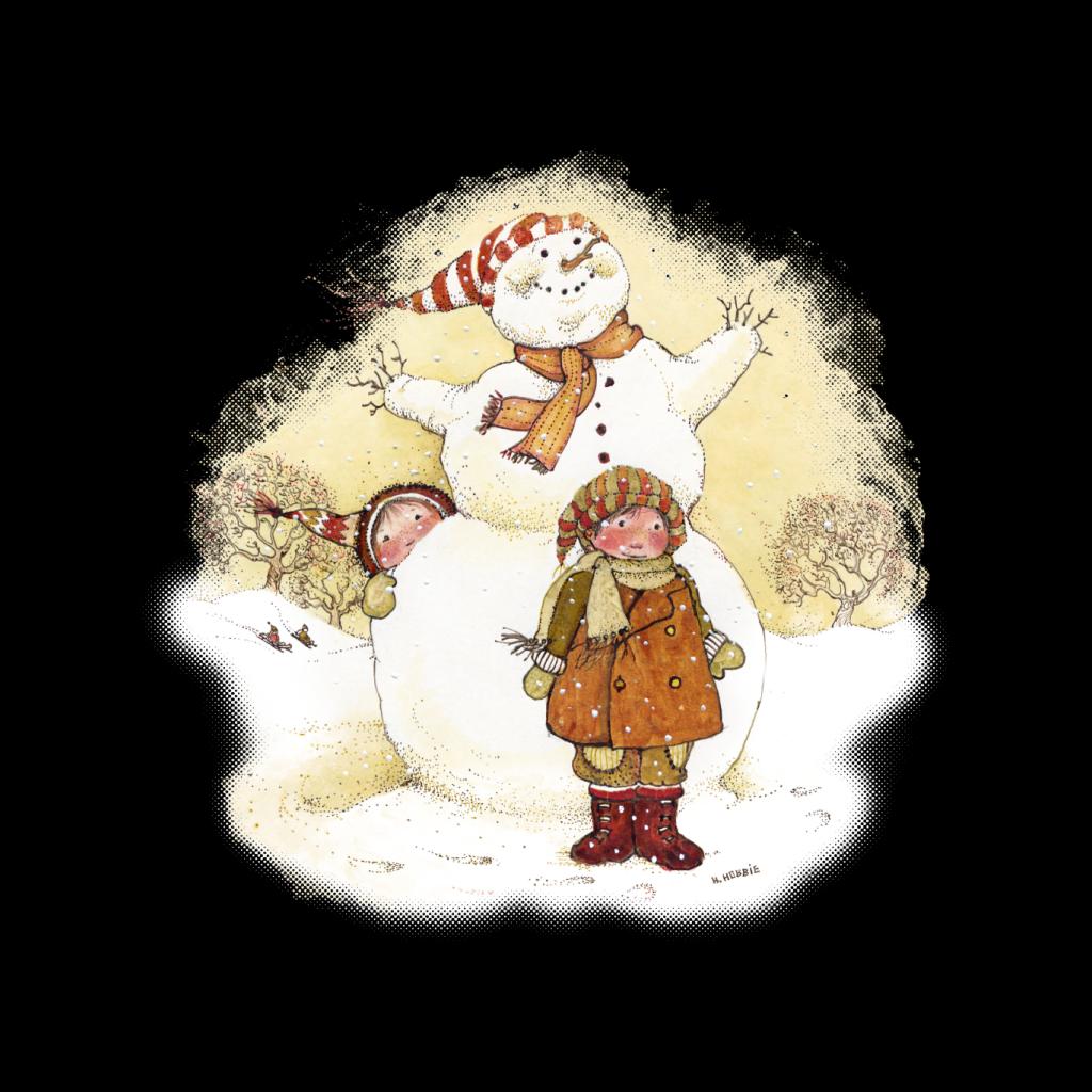Holly Hobbie Christmas Snowman Kid's Sweatshirt product image 2