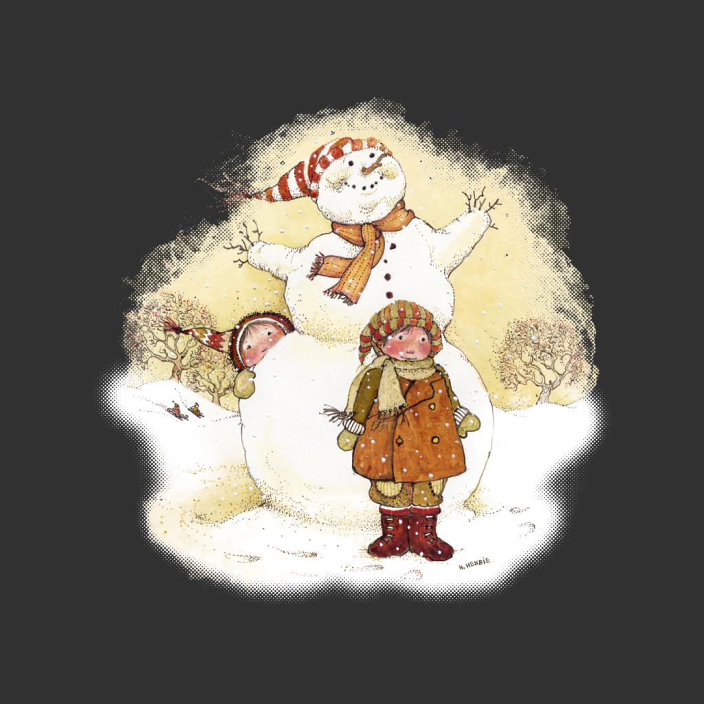 Holly Hobbie Christmas Snowman Kid's T-Shirt product image 5