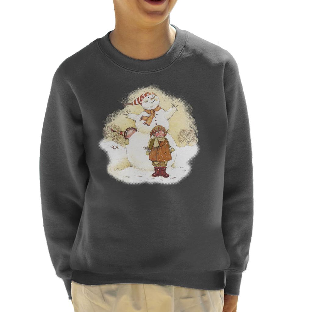 Holly Hobbie Christmas Snowman Kid's Sweatshirt product image 4