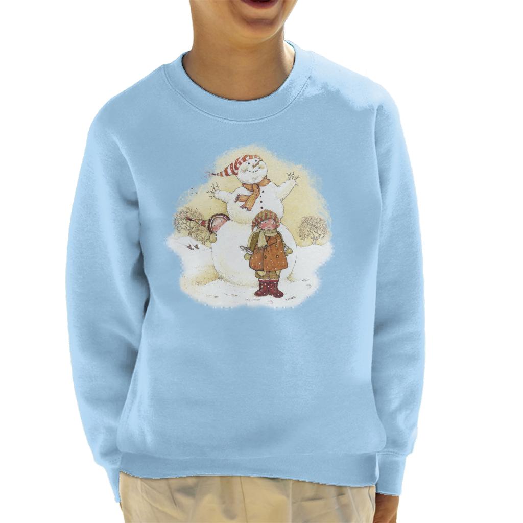 Holly Hobbie Christmas Snowman Kid's Sweatshirt product image 8