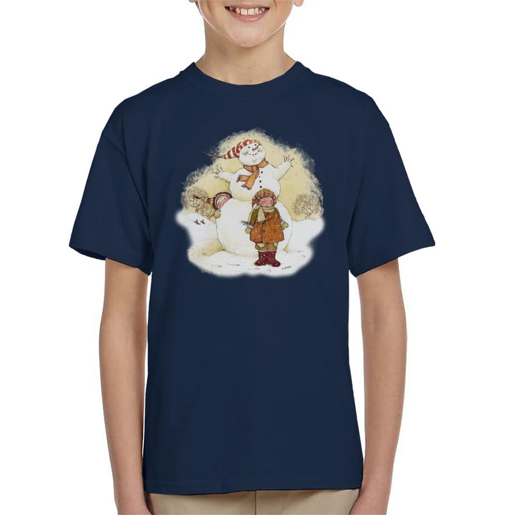 Holly Hobbie Christmas Snowman Kid's T-Shirt product image 6