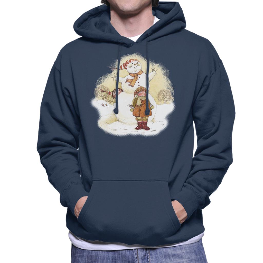 Holly Hobbie Christmas Snowman Men's Hooded Sweatshirt product image 4