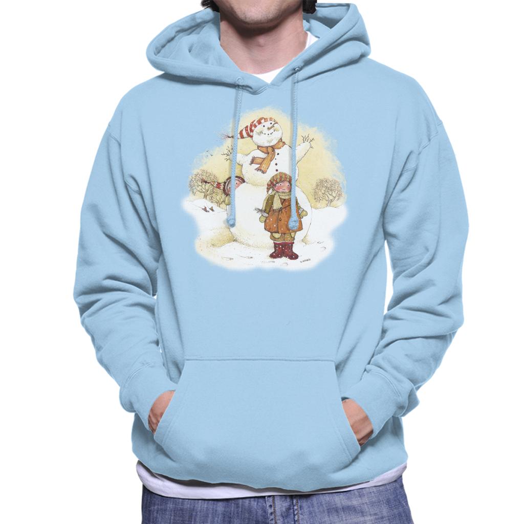 Holly Hobbie Christmas Snowman Men's Hooded Sweatshirt product image 6