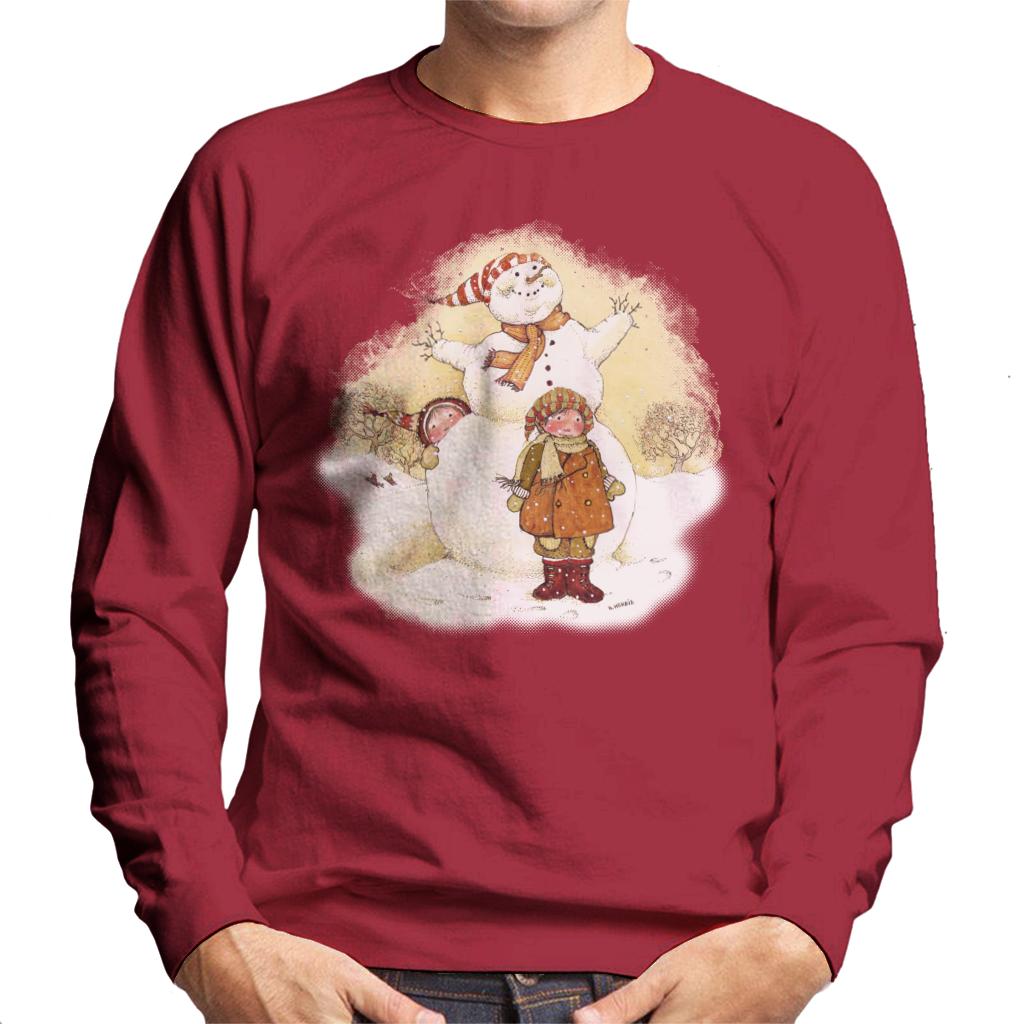 Holly Hobbie Christmas Snowman Men's Sweatshirt product image 8