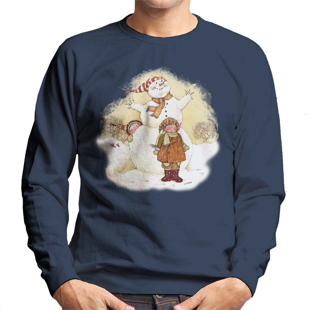 Holly Hobbie Christmas Snowman Men's Sweatshirt product image 4