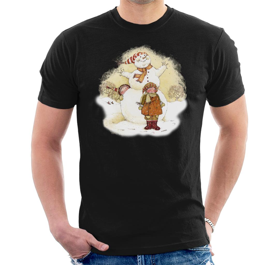 Holly Hobbie Christmas Snowman Men's T-Shirt product image 1