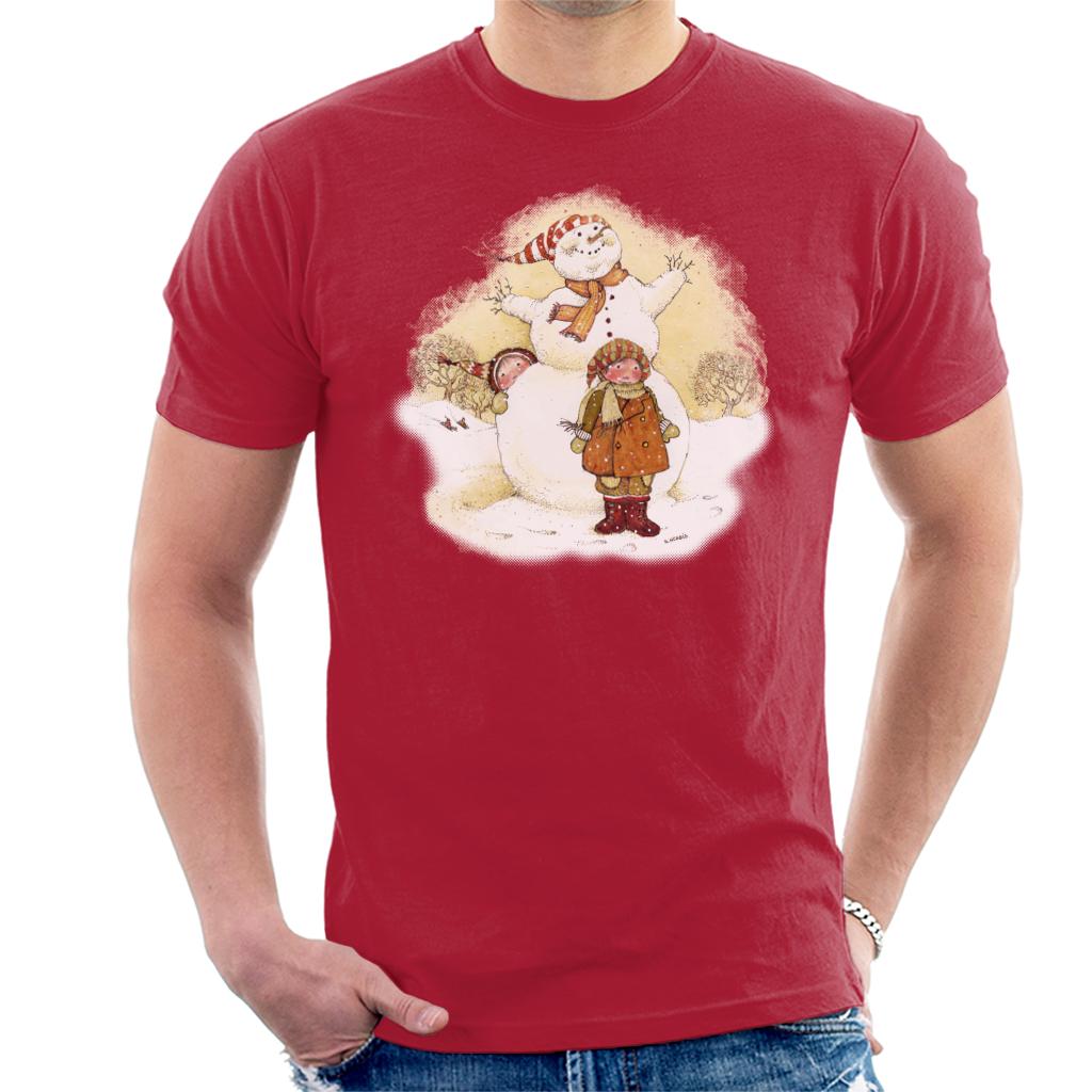 Holly Hobbie Christmas Snowman Men's T-Shirt product image 8