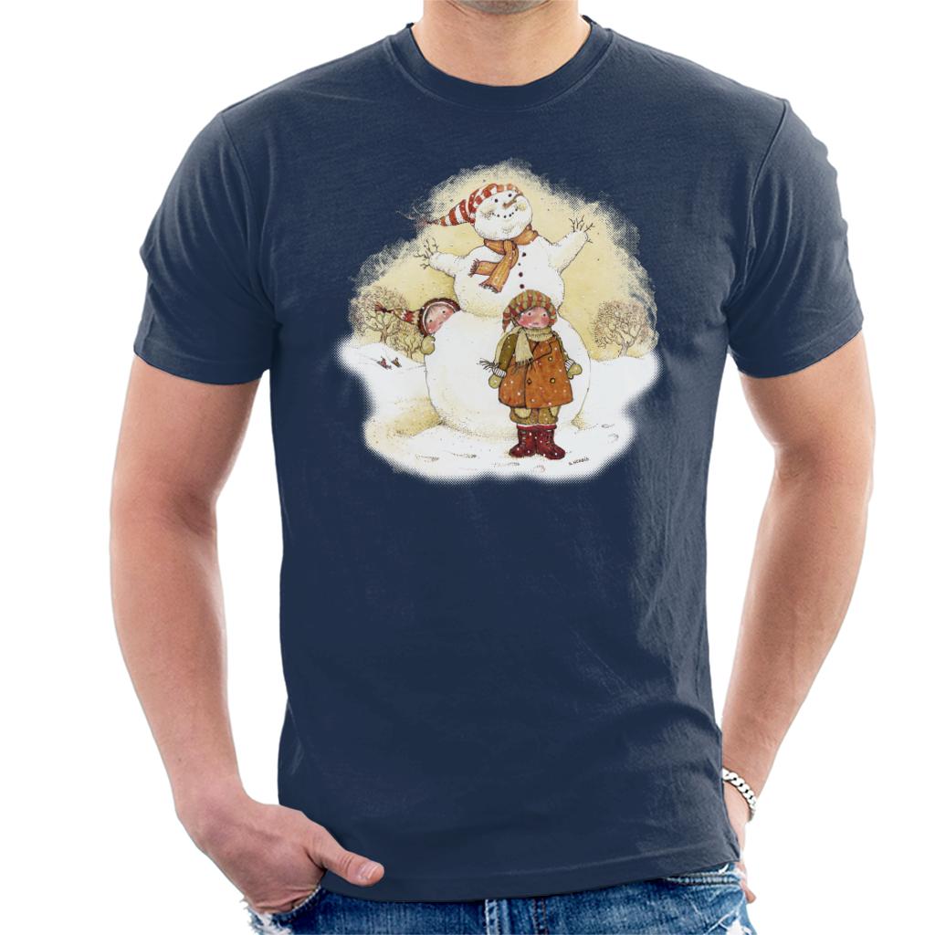 Holly Hobbie Christmas Snowman Men's T-Shirt product image 4