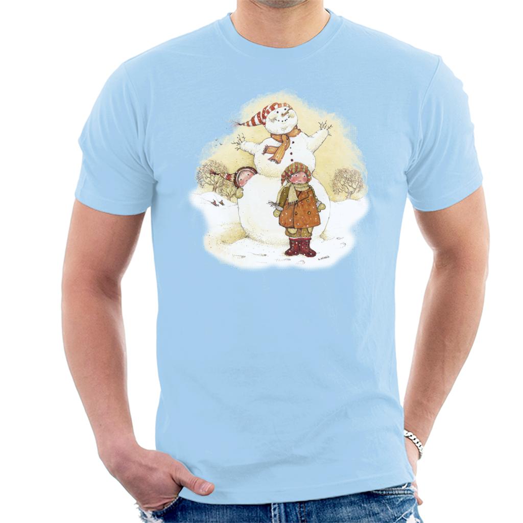 Holly Hobbie Christmas Snowman Men's T-Shirt product image 6
