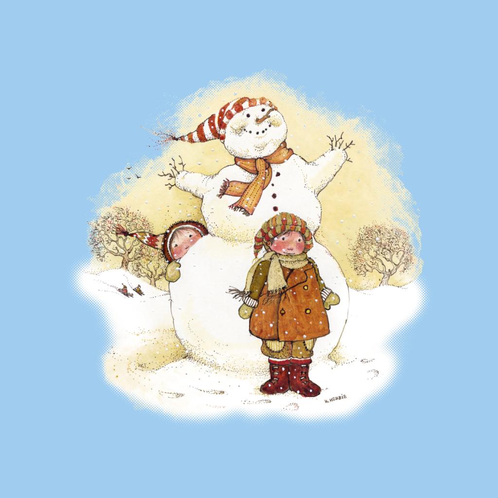 Holly Hobbie Christmas Snowman Men's Sweatshirt product image 7