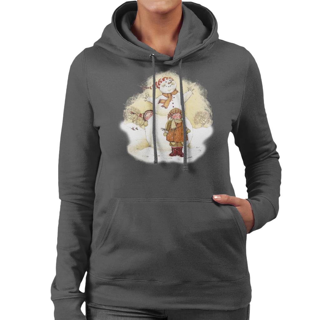 Holly Hobbie Christmas Snowman Women's Hooded Sweatshirt product image 4