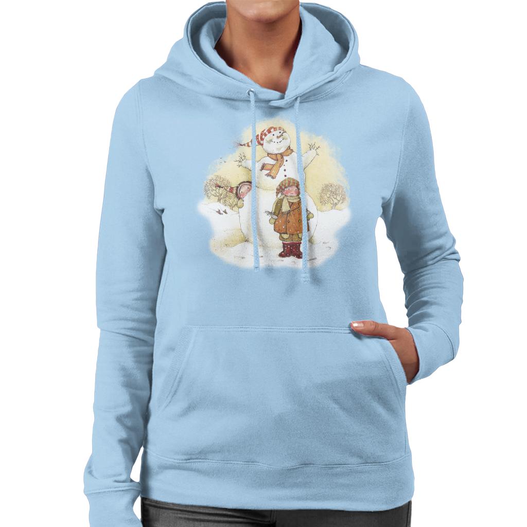 Holly Hobbie Christmas Snowman Women's Hooded Sweatshirt product image 8