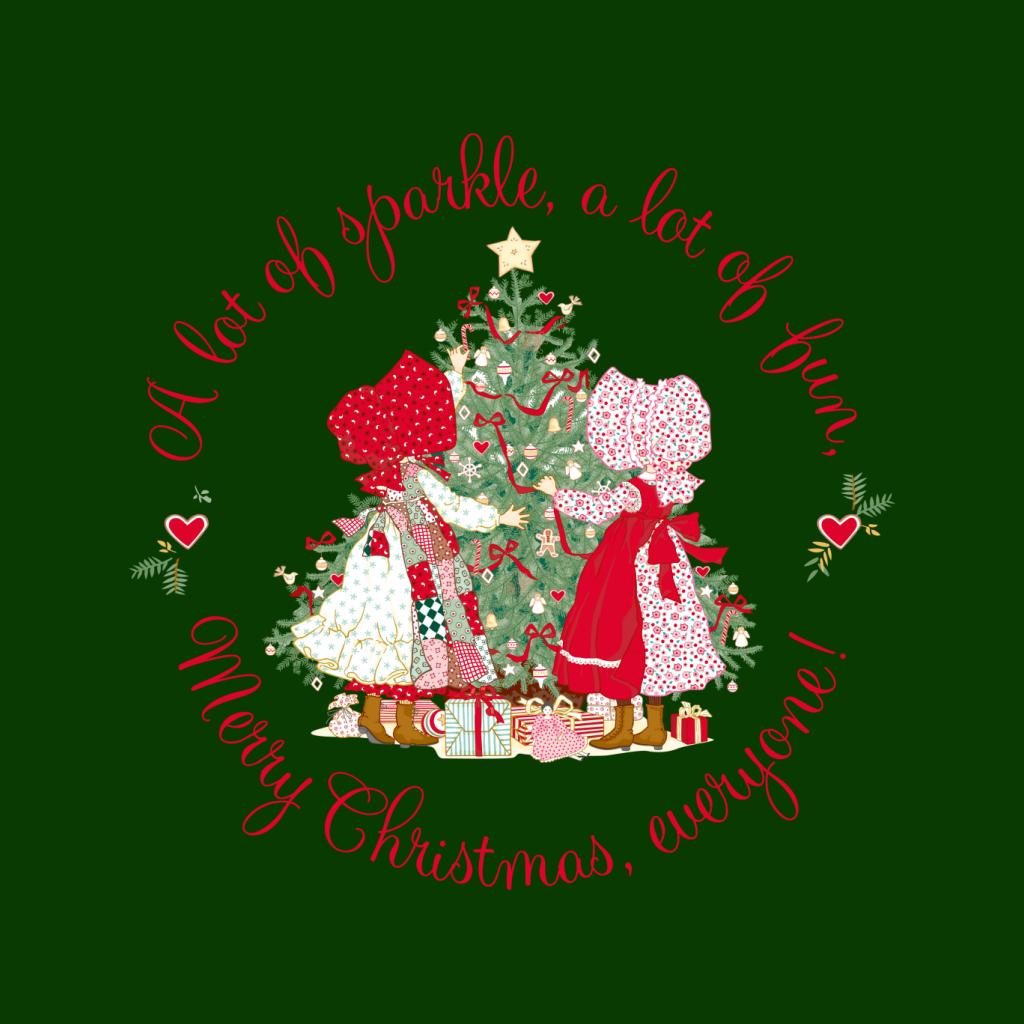 Holly Hobbie Christmas Sparkle And Fun Men's Hooded product image 9