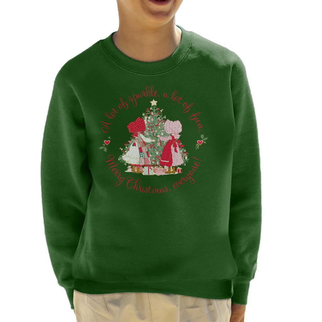 Holly Hobbie Christmas Sparkle And Fun Kid's Sweatshirt product image 8