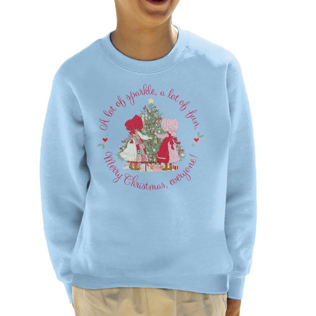 Holly Hobbie Christmas Sparkle And Fun Kid's Sweatshirt product image 6