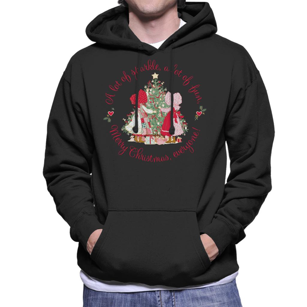 Holly Hobbie Christmas Sparkle And Fun Men's Hooded product image 1