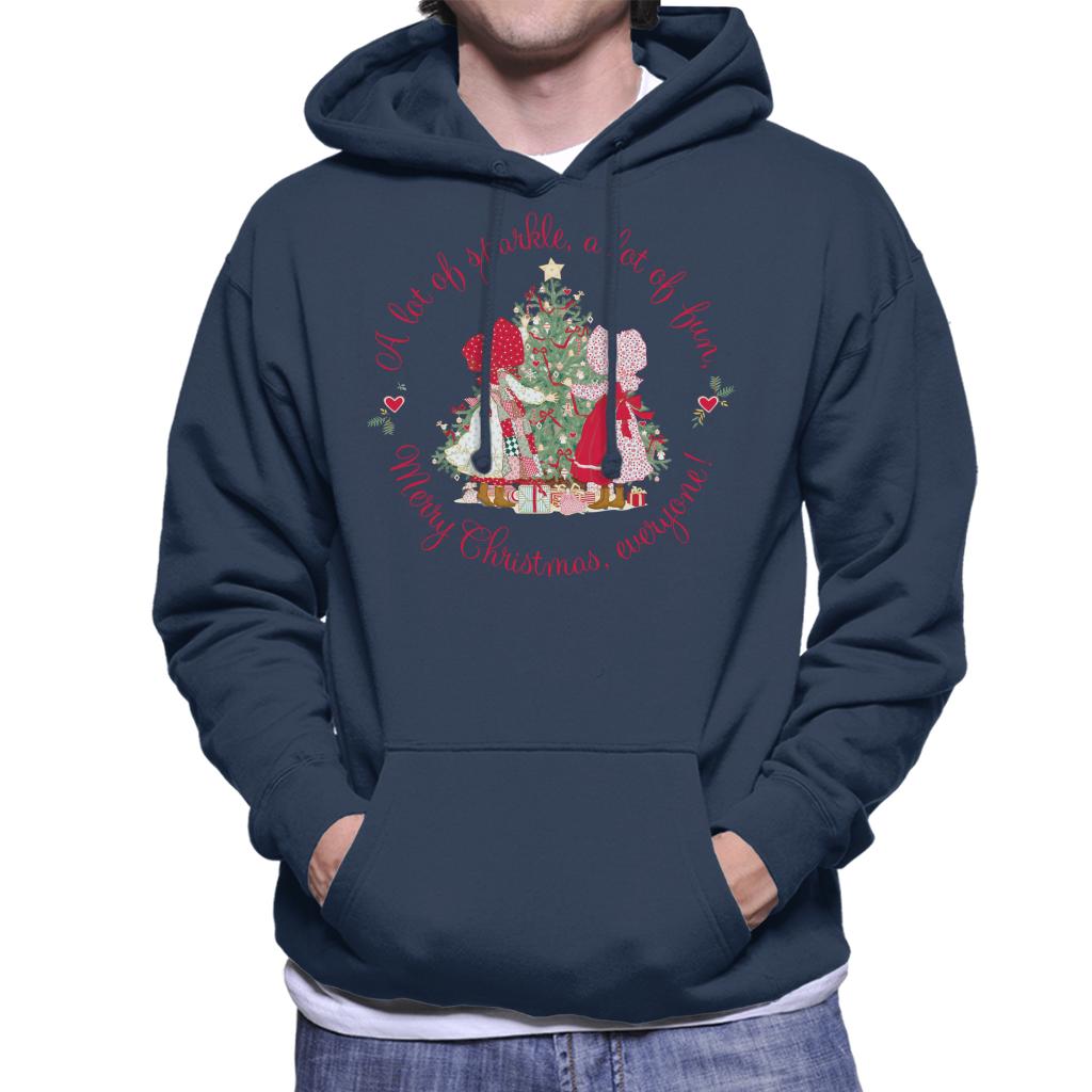Holly Hobbie Christmas Sparkle And Fun Men's Hooded product image 4