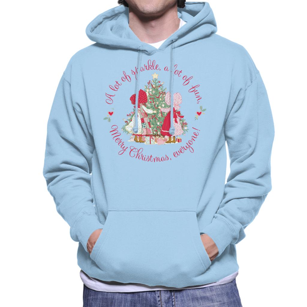 Holly Hobbie Christmas Sparkle And Fun Men's Hooded product image 6