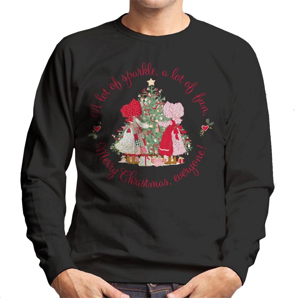 Holly Hobbie Christmas Sparkle And Fun Men's Sweatshirt product image 1