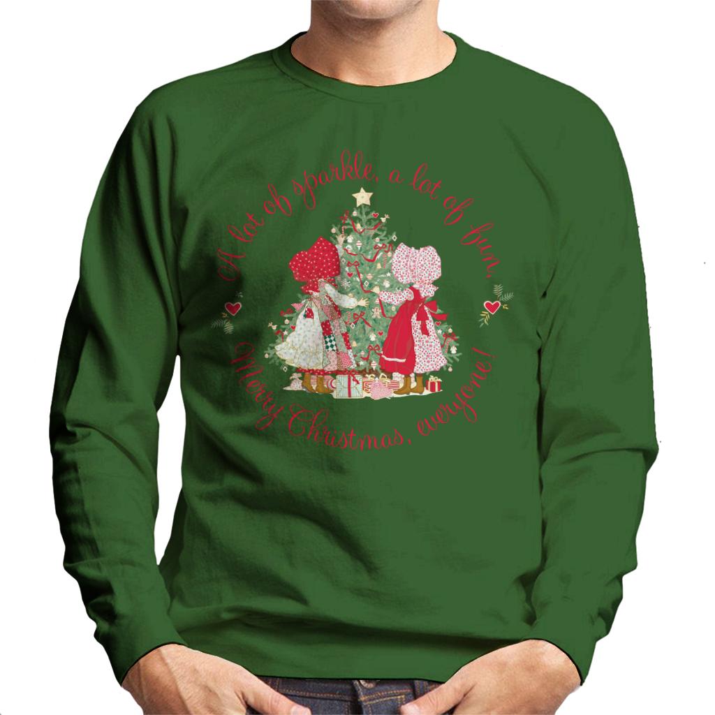 Holly Hobbie Christmas Sparkle And Fun Men's Sweatshirt product image 8