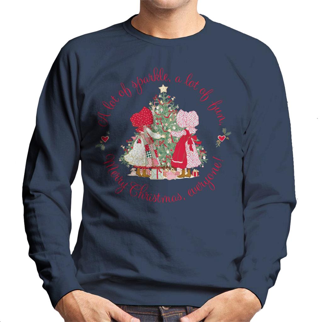 Holly Hobbie Christmas Sparkle And Fun Men's Sweatshirt product image 4