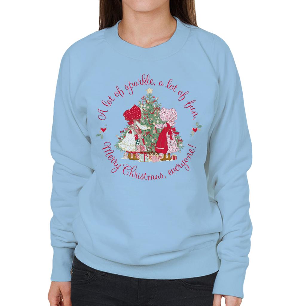 Holly Hobbie Christmas Sparkle And Fun Women's Sweatshirt product image 4