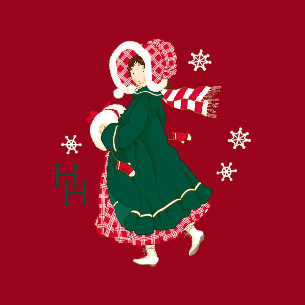 Holly Hobbie Christmas Dress Men's Hooded Sweatshirt product image 9